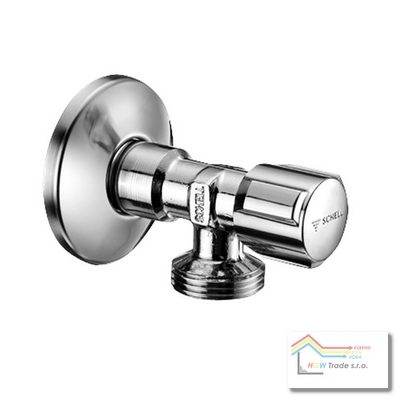 Rohový ventil bez sp.klapky 1/2"-3/4" SCHELL COMFORT